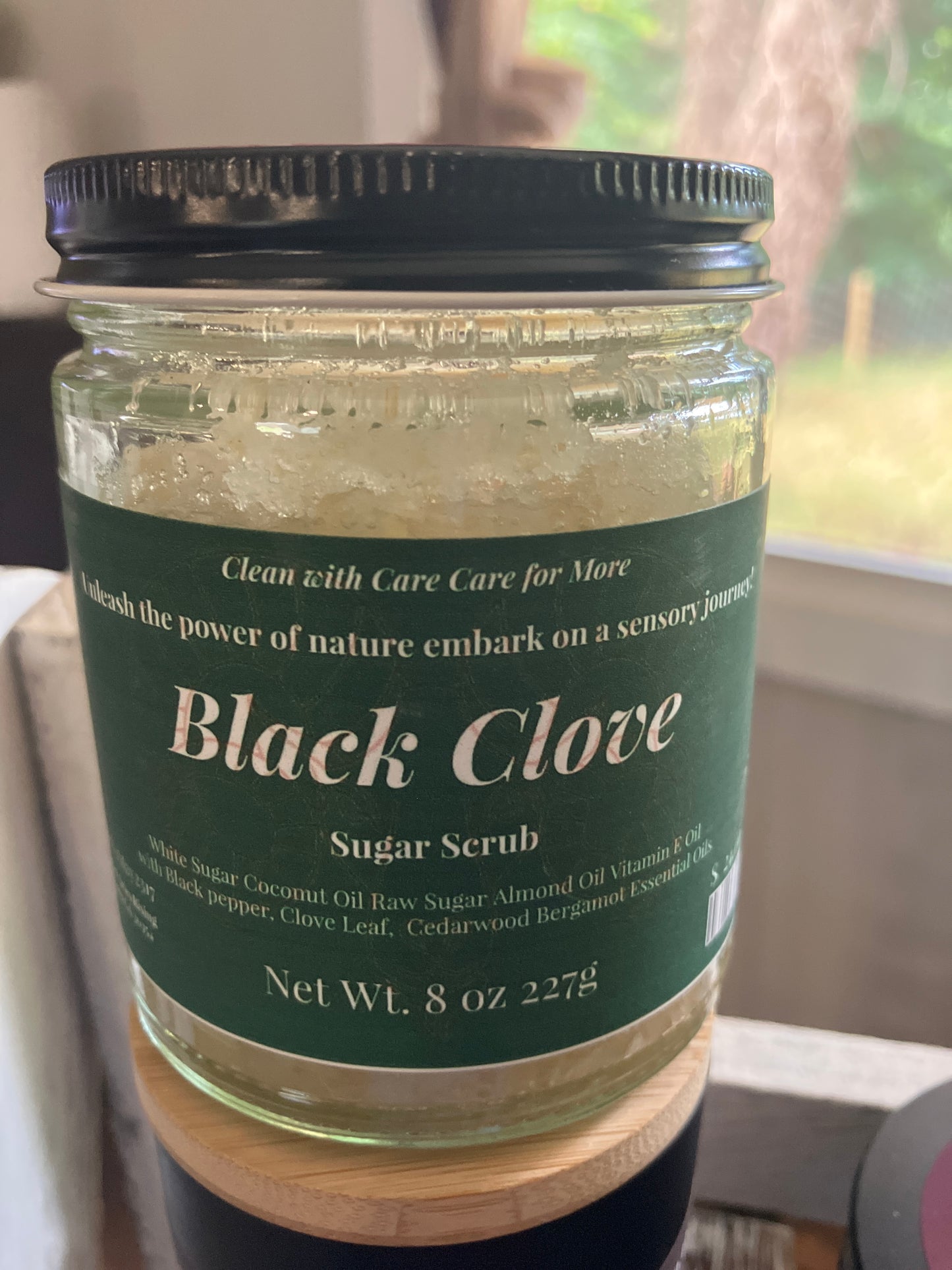 Black Clove Sugar Scrub